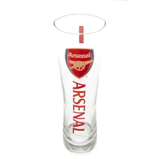 Arsenal FC Tall Beer Glass (Fan Favorite)