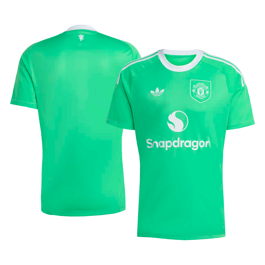 Manchester United Goalkeeper Soccer Jersey 2025/26 Green