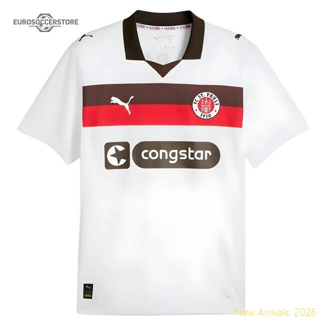 2025-2026 St Pauli Away Shirt - Supporter Edition - Supporter Edition