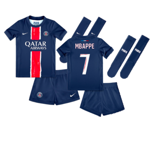 2024-2025 Home Kit by PSG Paris Saint Germain Mini (Men