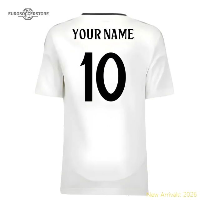Excellent 2024-2025 Real Madrid Home Youth Kit (your Name)