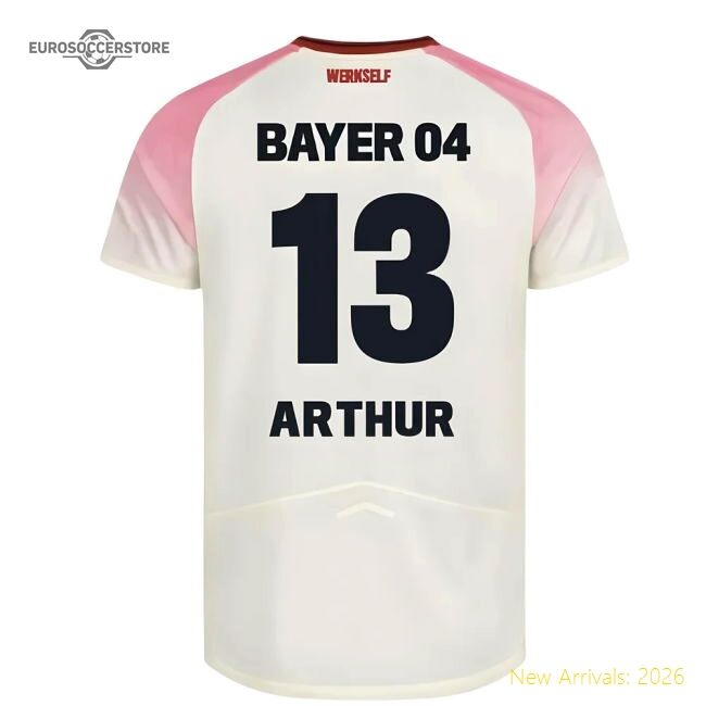 2025-2026 Bayer Leverkusen Road Jersey (kids) (arthur 13)