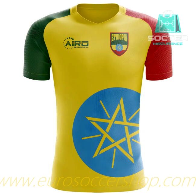 2025-26 Collection Ethiopia Home Football Shirt Libero Collection