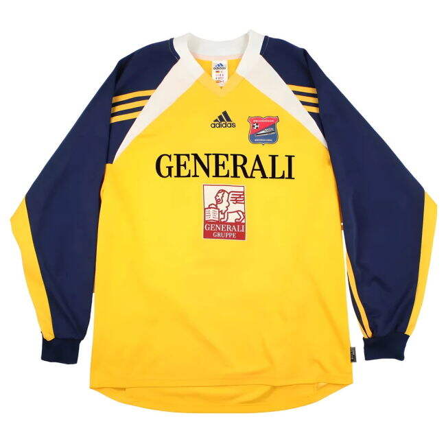 Unterhaching GK Long Sleeve official style Home Shirt 1999-2000 (Un...