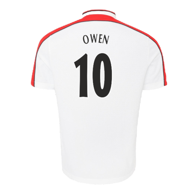 Liverpool 1998-19 Away Football Kit OWEN Name & Number L S