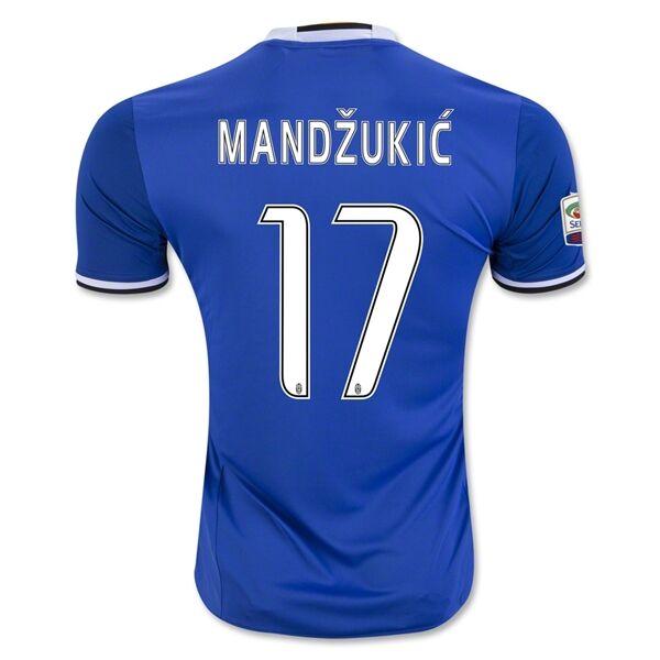 Juventus Away 201617 MANDZUKIC 17 Soccer Jersey Shirt - Official