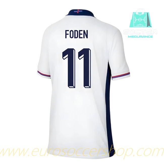 2024/25 Campaign Player Version England NT Home Kit Children (Foden 11)