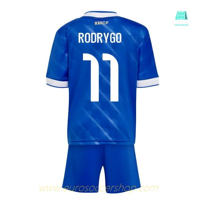 2025-2026 Real Madrid Third Youth Kit (Rodrygo 11)
