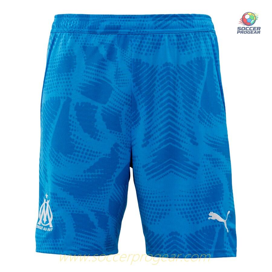 OM 2024-25 Edition Blue Goalkeeper Kids Edition Football Kit Team Jersey