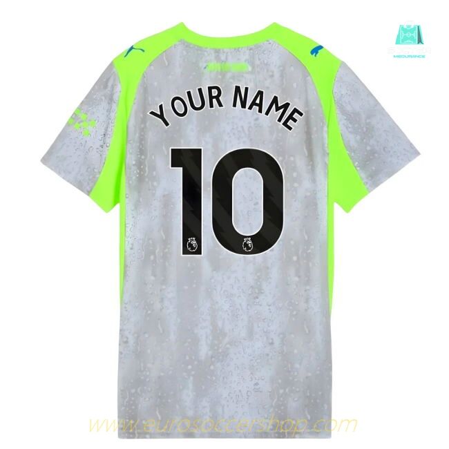 2025-2026 Man City Third Shirt (Womens) (Your Name)
