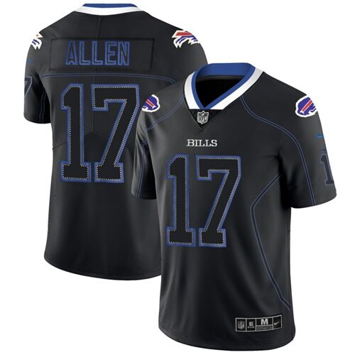 Authentic None #None Black Lights Out Limited NFL Jersey elite