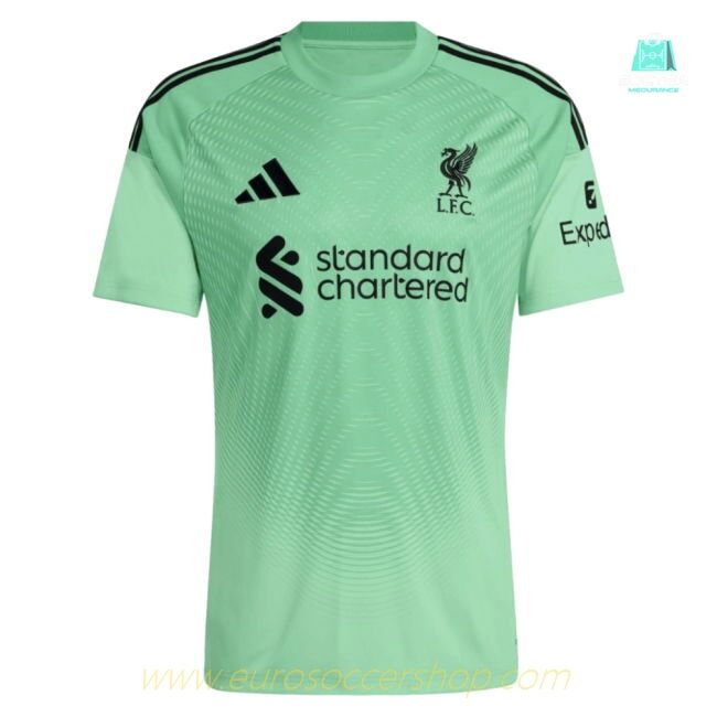 2025-2026 Liverpool Home Goalkeeper Shirt (Glory Mint) - Kids (Your Name)