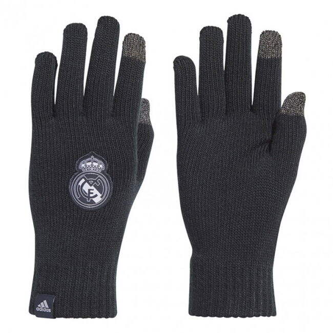 Real Madrid Adidas Gloves (Dark Grey) Jersey - Official - Hot- ProLevel