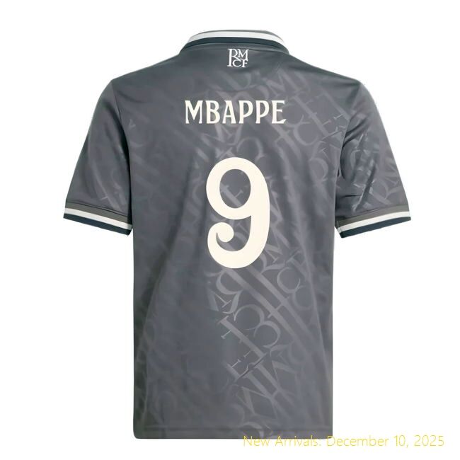 2024-2025 Real Madrid (rm) Third - Premium Replica - Match Quality