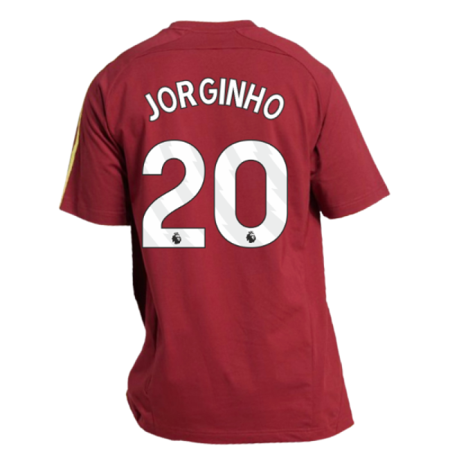 2025-2026 Arsenal Home Elite Jersey Jorginho Adidas Climacool