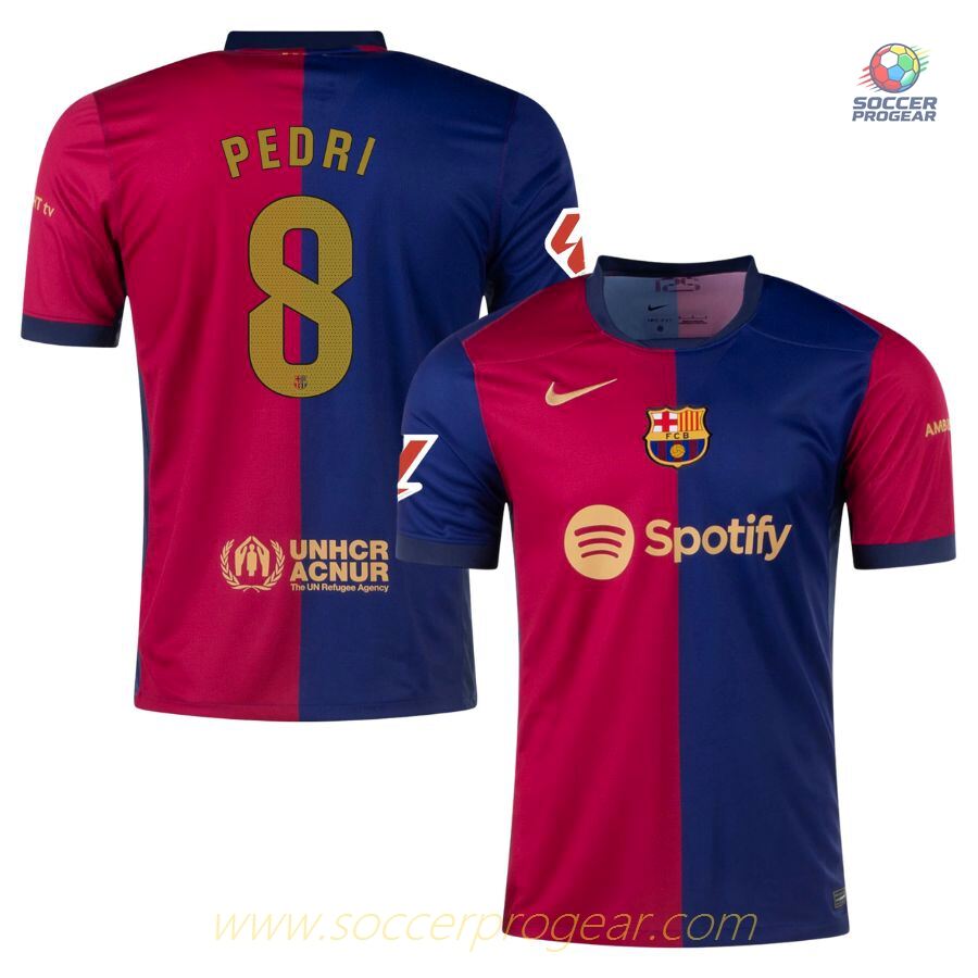Barca Soccer Jersey 2024/25 Collection Home Pedri
