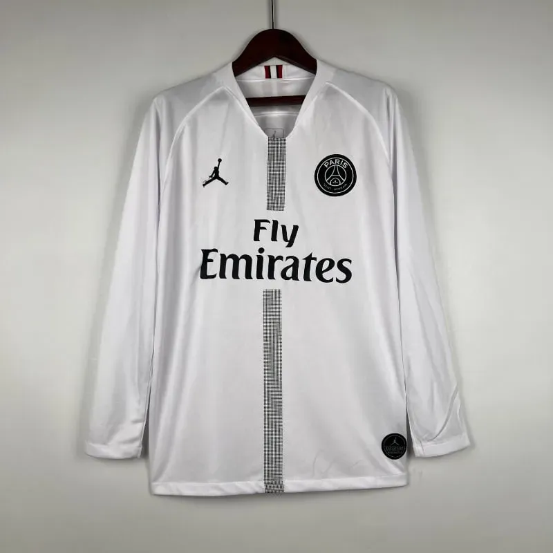 2018-2019 Long Sleeve PSG Soccer retro kit