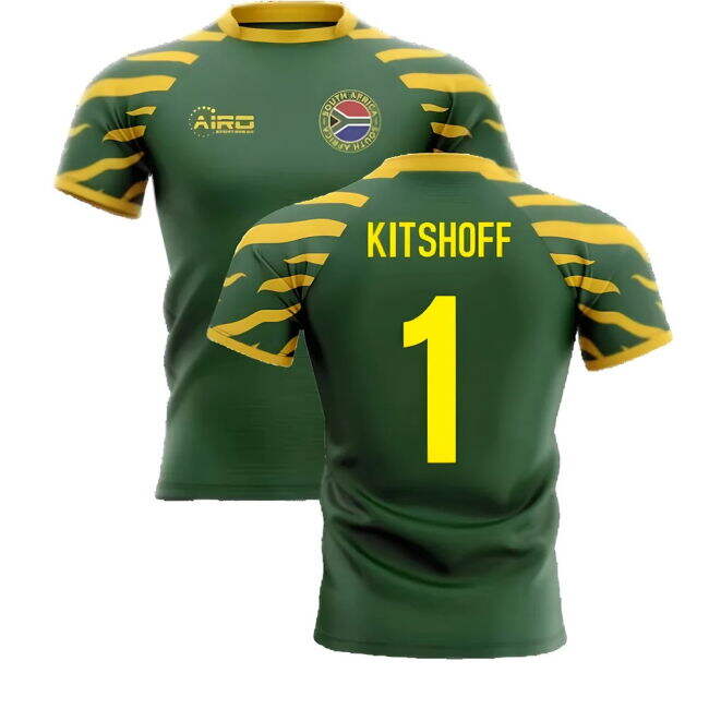 Kitshoff 1 Match Quality South Africa 2025-2026 Home Shirt