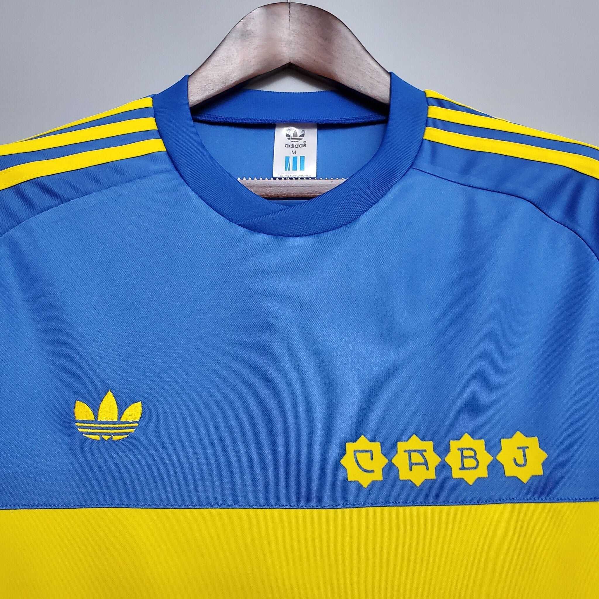 1981 Boca Juniors Home retro kit