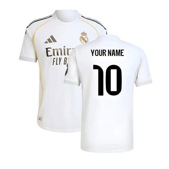 2025-2026 Genuina Camiseta Real Madrid Local - Hombres - Edición Limitada