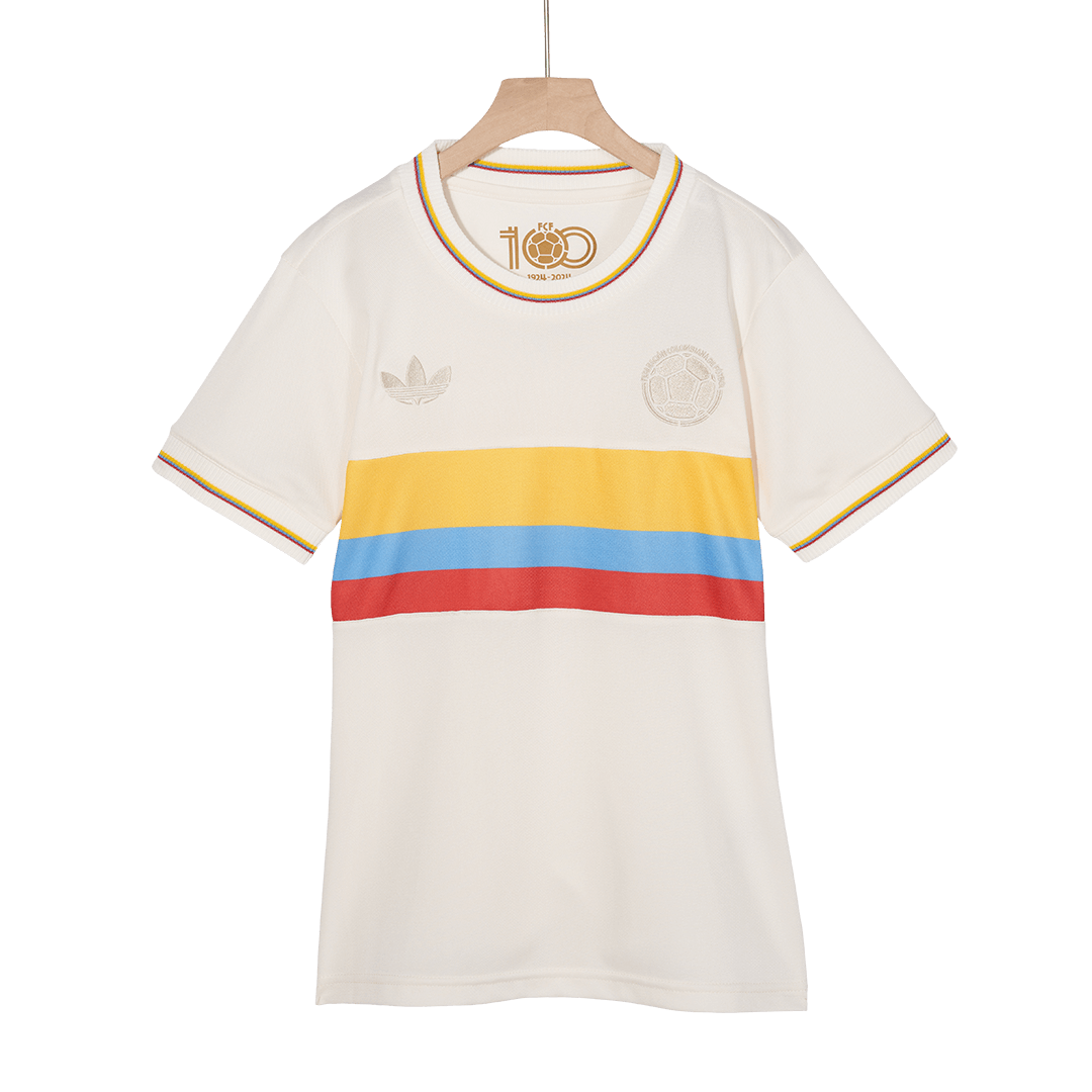 Women's Colombia  Soccer Jersey 2024 - 100th Anniversary Authentic Kit