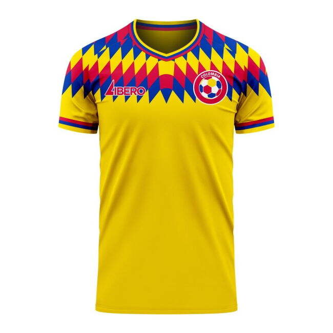 Colombia 2025-2026 Home Concept Football Kit (Libero) (MORELOS 10)