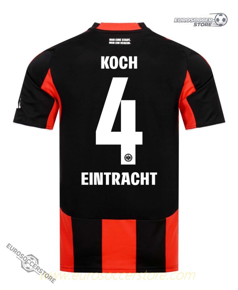 Eintracht Frankfurt 25-26 Home KOCH 4 Football Jersey