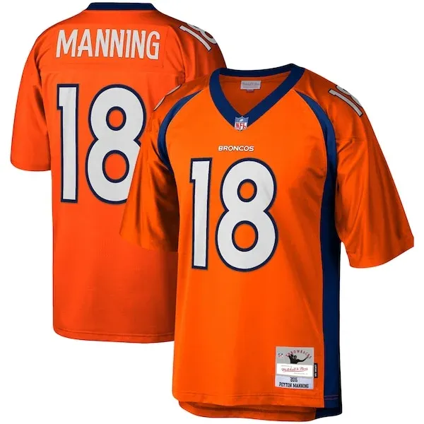 None Replica NFL Jersey - Orange | Premium Football Apparel | NFL Foot
