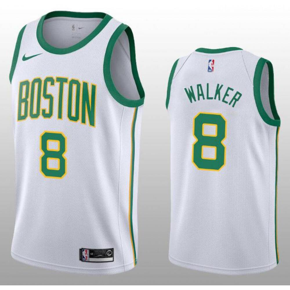 Boston Celtics 8 White Jersey City Edition - Basketball Fan Gear