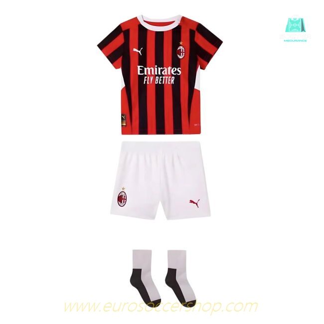 2024-2025 AC Milan Home Baby Kit