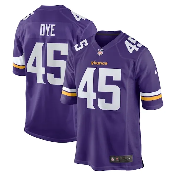 None Game NFL Jersey - Purple | Game-Day Football Apparel | NFL Footba