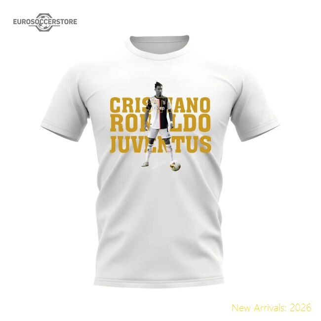 Cristiano Ronaldo Old Lady Player Tee (white) - Fan Collection
