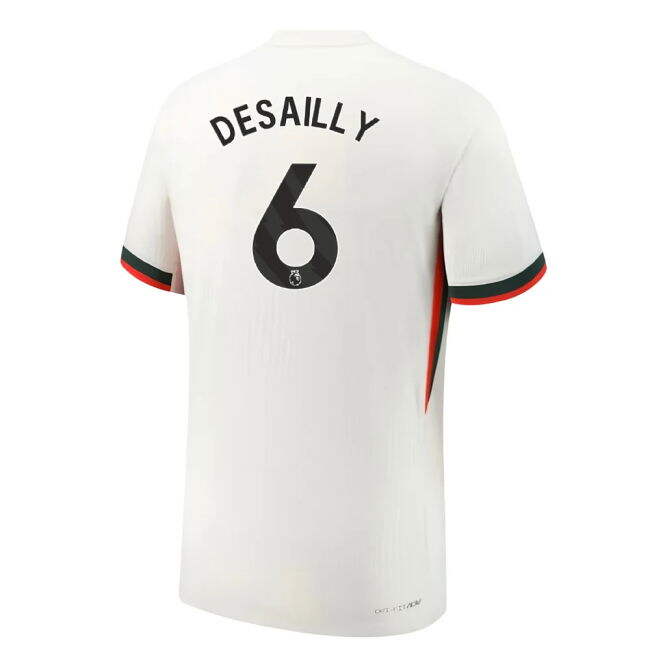2025-20 Chelsea Away Shirt Desailly #6 L S