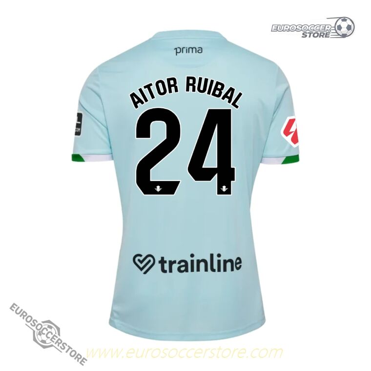 Away Jersey of AITOR RUIBAL from Real Betis for the 25-26 season