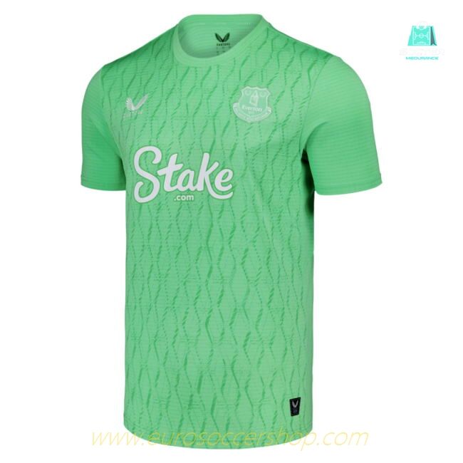 2025-2026 Everton Goalkeeper Home Shirt (Green) (Your Name)