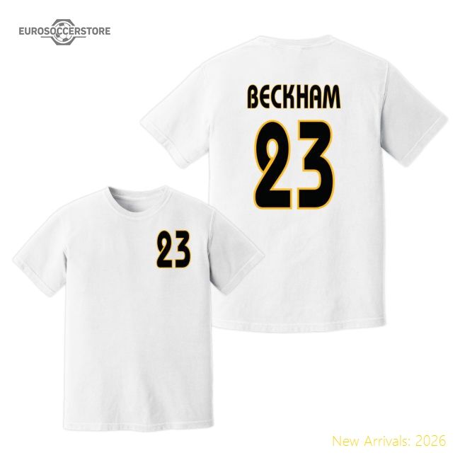 Elite David Beckham Real Madrid Hero Tee - Competitive Price
