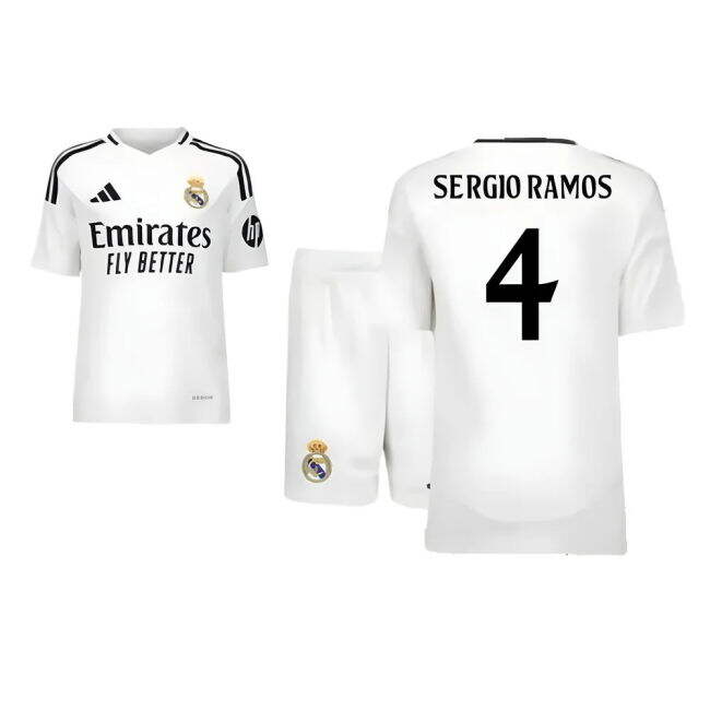 Real Madrid 2024-2025 Home Jersey - Adult #100
