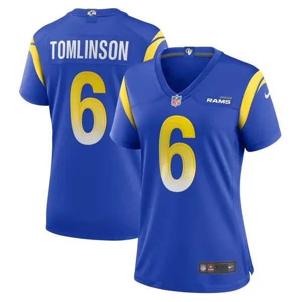 Performance Los Angeles Rams Game Jersey - Premium Royal NFL Fan Je...