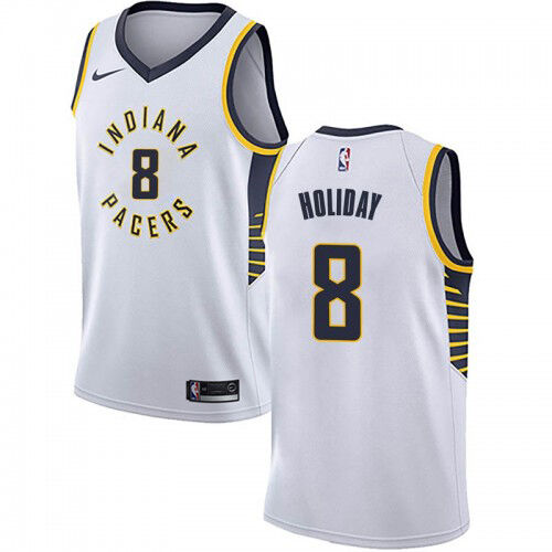 Pacers Justin Holiday #8 High-Quality 2024 Icon NBA Swingman Jersey