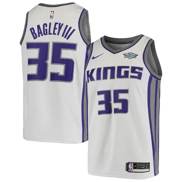 Marvin Bagley SAC Swingman Jersey - genuine trendy - White game-day