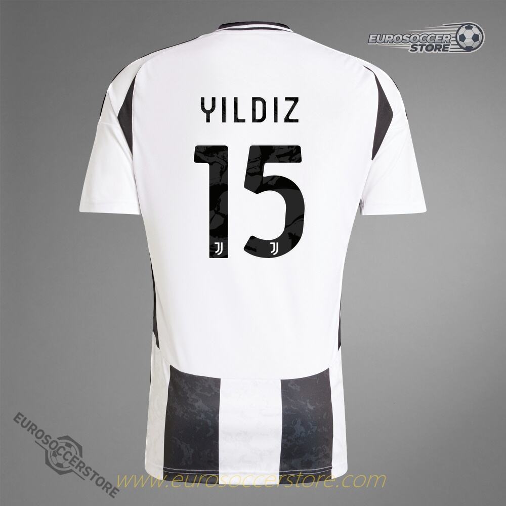 Juventus Home Jersey 24-25 with YILDIZ 15