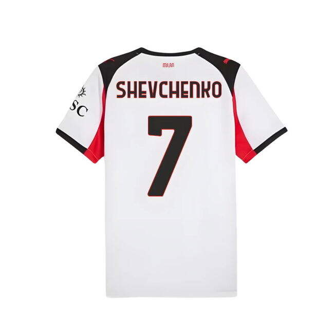 2025-2026 AC Milan Away Shirt (Shevchenko 7)