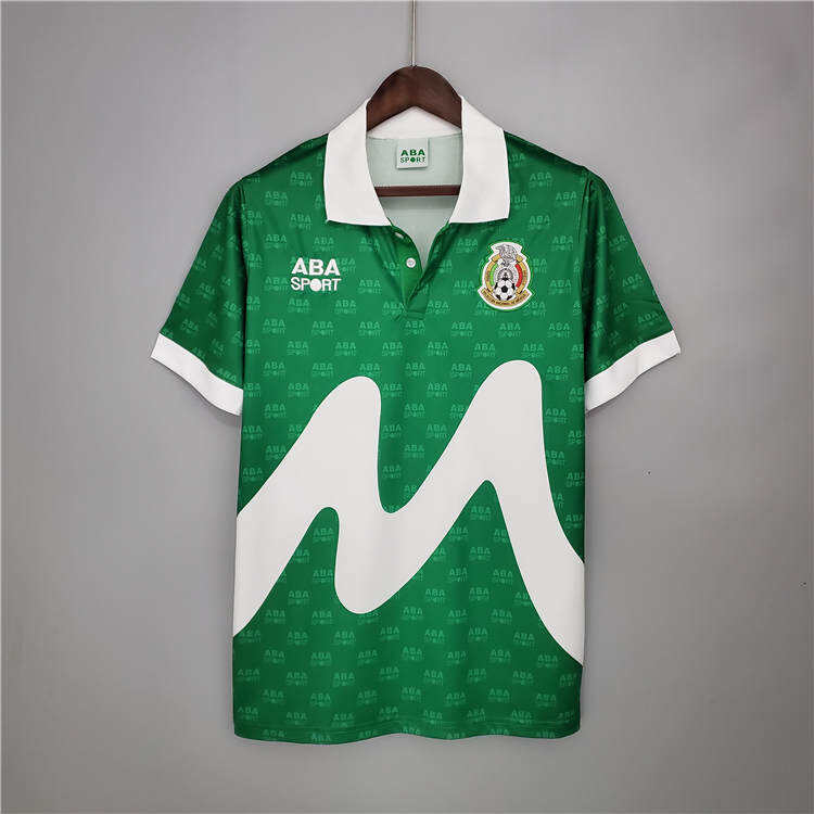 MEXICO RETRO SHIRT 1995 HOME SOCCER JERSEY FOOTBALL SHIRT - Official