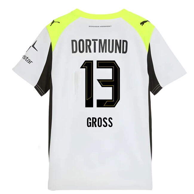 2025-2026 Borussia Dortmund Away - authentic t-shirt option v4.336