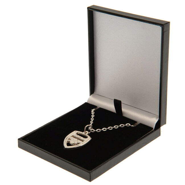 Arsenal FC Silver Plated Boxed Pendant CR (Limited Edition)