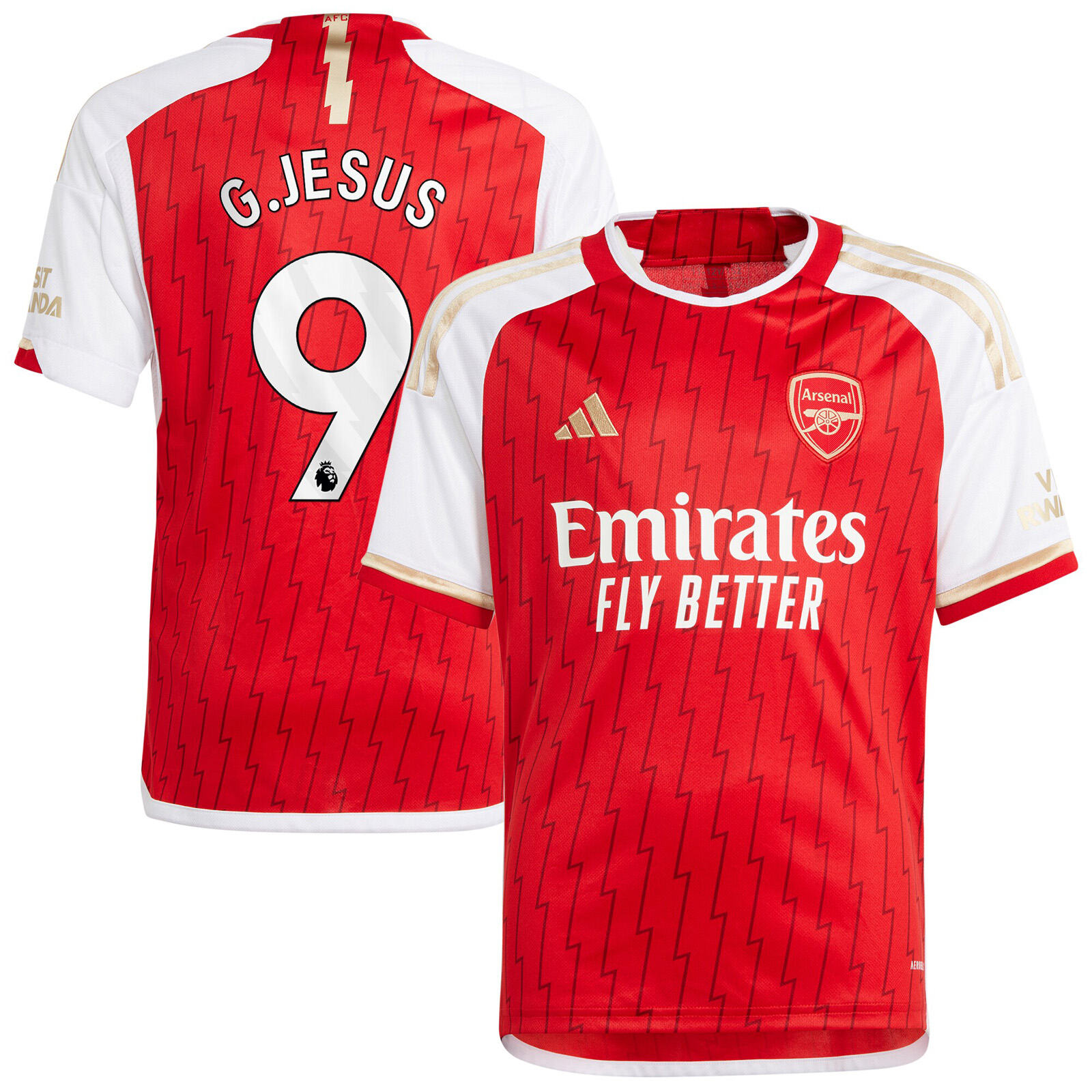 Adidas Arsenal adidas arsenal jesus #9 Home Jersey 23/24 perfect for