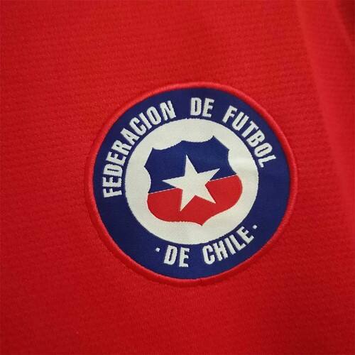 Proud Football Team Chile #2022 Top Tier Modern Style Home Shirt