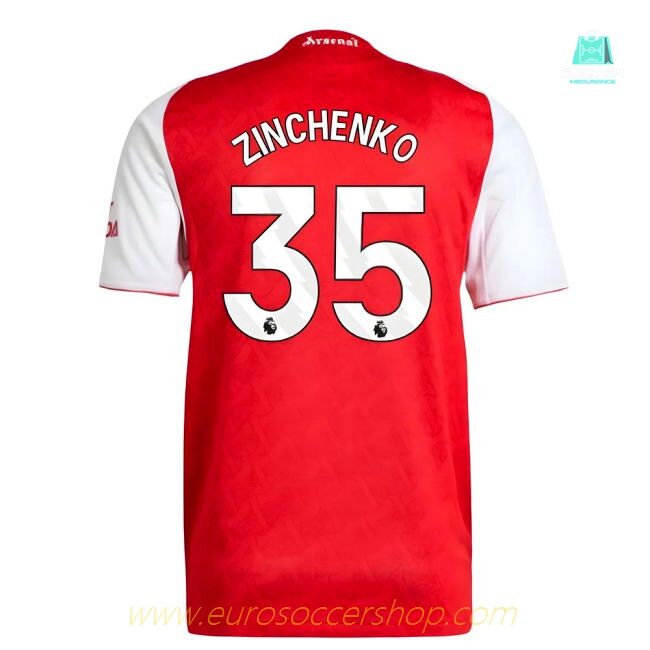 2025-2026 Arsenal Authentic Home Shirt (Zinchenko 35)