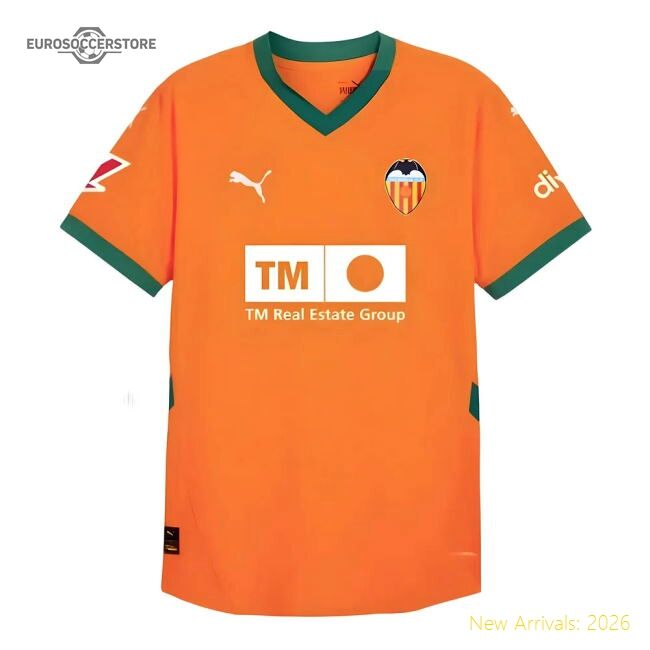 Valencia Spanish League Third Authentic Jersey Nike Dri-fit