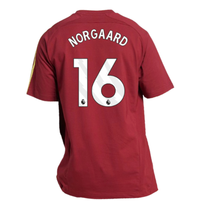 2025-20 Arsenal Home Football Kit Norgaard #16 L M S